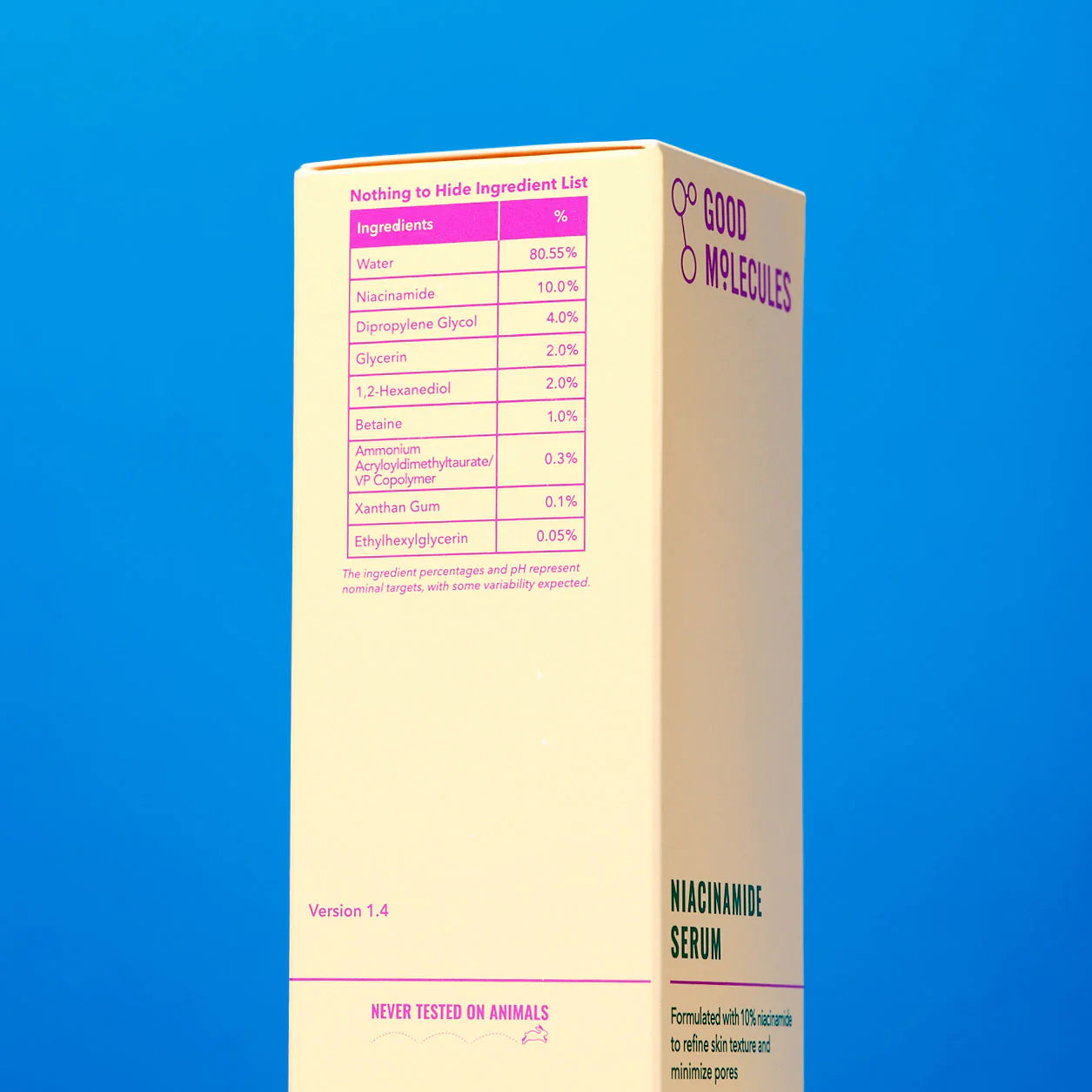 NIACINAMIDE SERUM GOOD MOLECULES